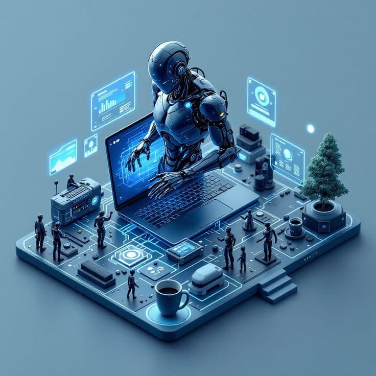 Network rack with organized cabling